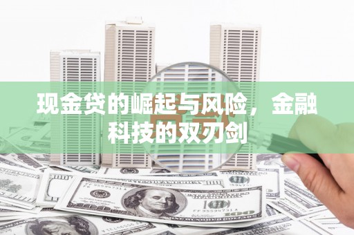 玉东现金贷的崛起与风险，金融科技的双刃剑