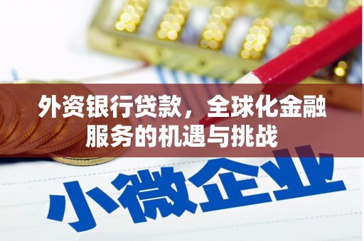 玉东外资银行贷款，全球化金融服务的机遇与挑战