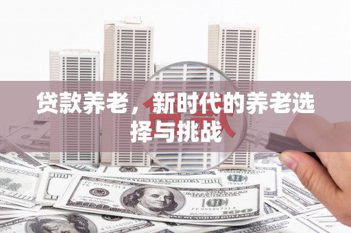 玉东贷款养老，新时代的养老选择与挑战